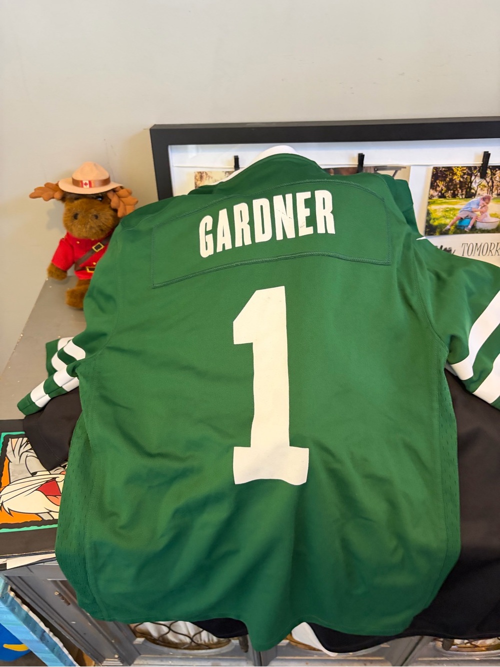 NFL Green Gardner #1 Kids Football Jersey